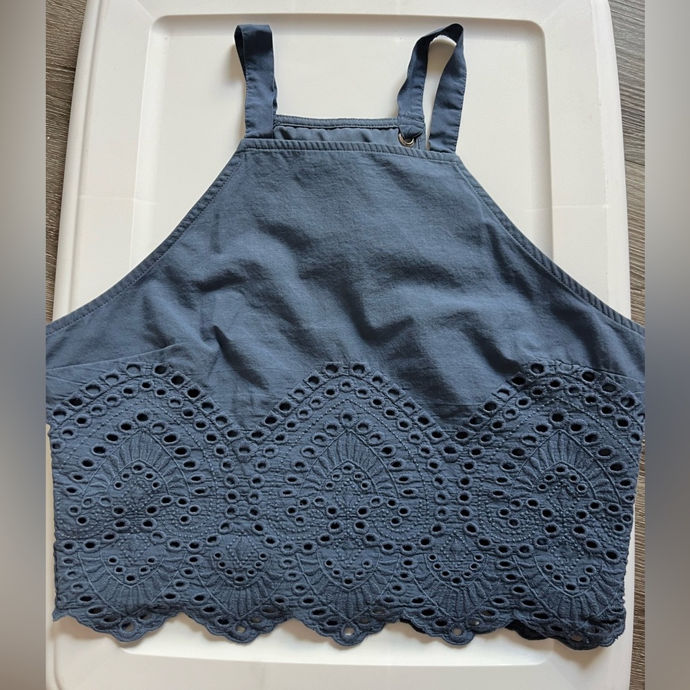 Abercrombie & Fitch Size M Blue Tank Top
